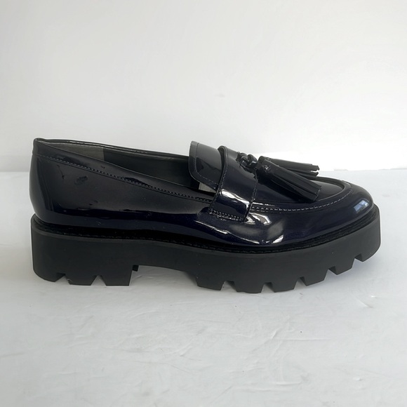 Sarto by Franco Sarto Balinna Tasseled Platform Lug Sole Loafer Size 8M New - Picture 3 of 7